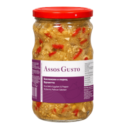 Assos Gusto  Баклажани та перець Брушетта 660 c
