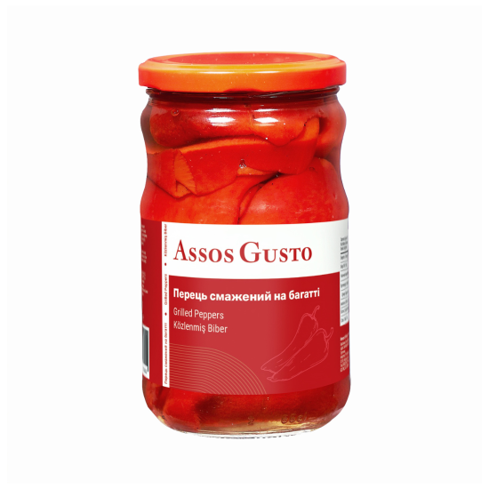 Assos Gusto Перець смажений на багатті, 660 г