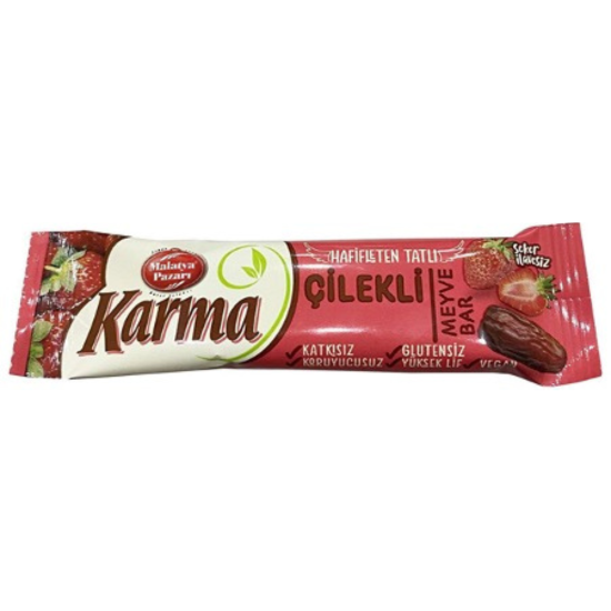 Malatya Pazari Karma Полуничний фруктовий батончик (Без додавання цукру)  40г